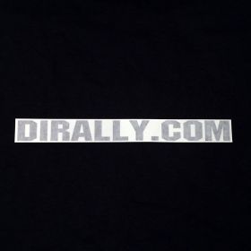 DIrally.com Decal - Black