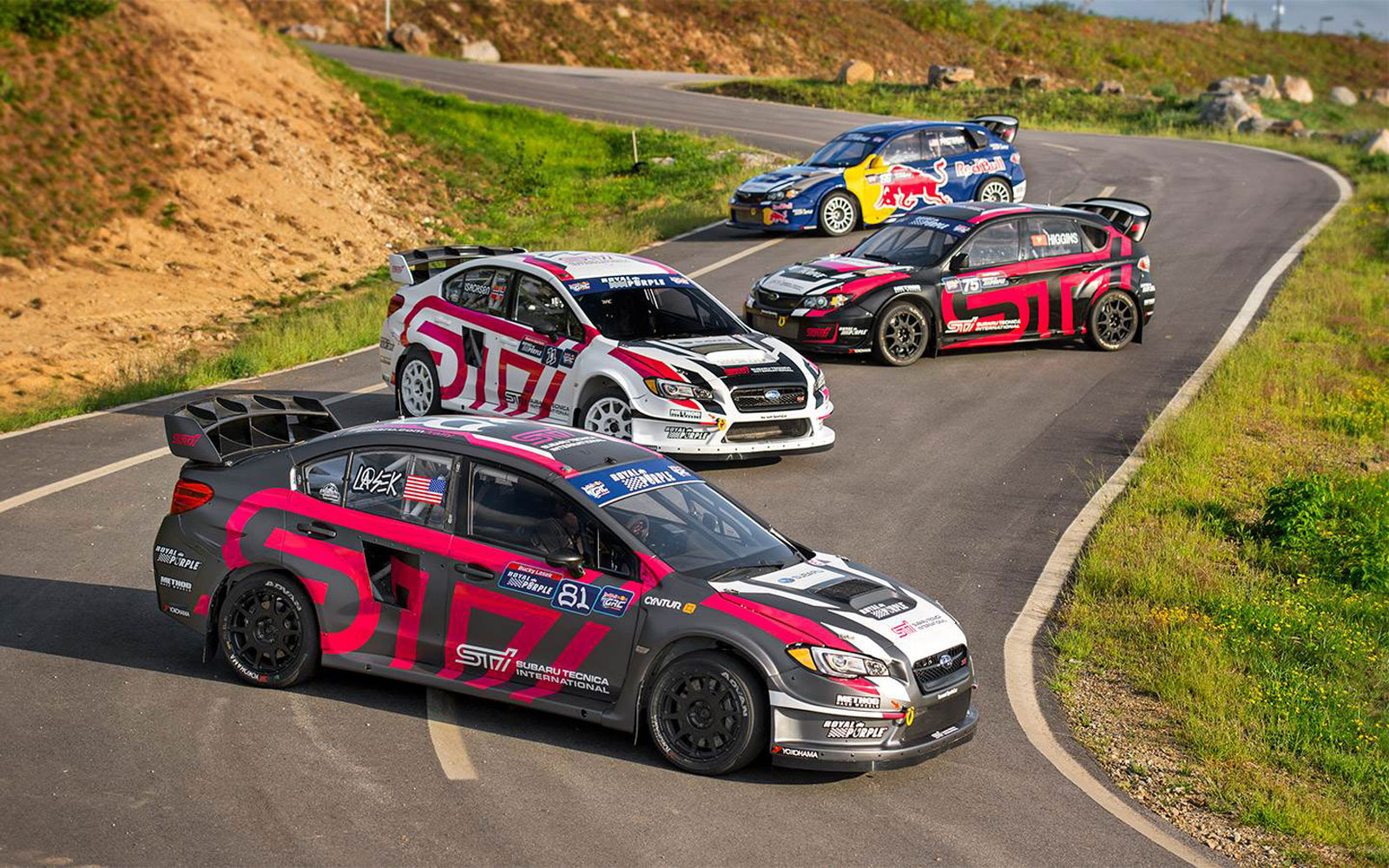 Subaru’s New Liveries for Red Bull GRC Los Angeles